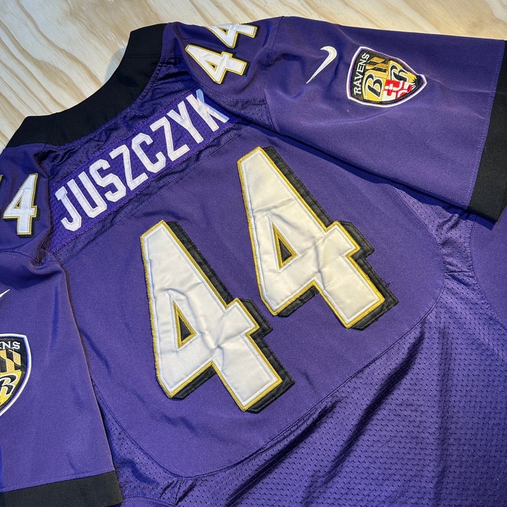 Nike Men's Baltimore Ravens Juszczyk #44 Purple Football Jersey Size 52
